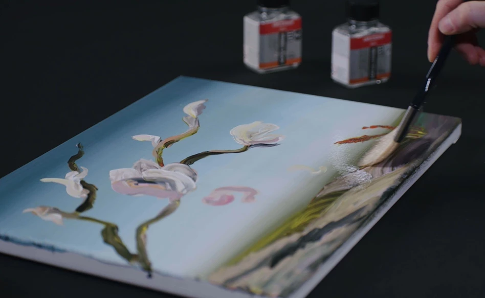 How to varnish acrylic paintings