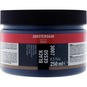 Black gesso 3007 jar 250 ml