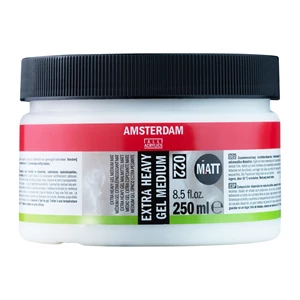 Extra heavy gel medium matt 022 jar 250 ml