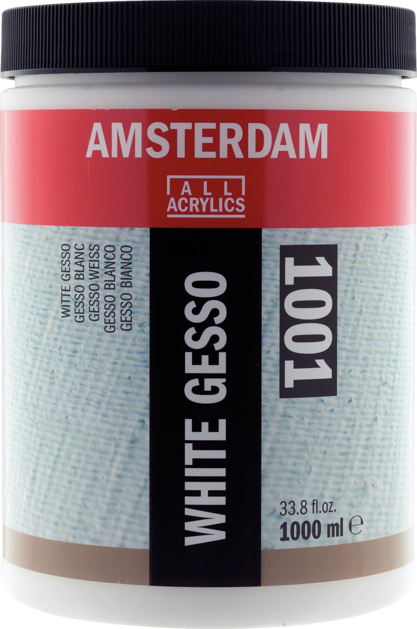 Gesso Weiß Gefäß 1001 Flasche 1000 ml