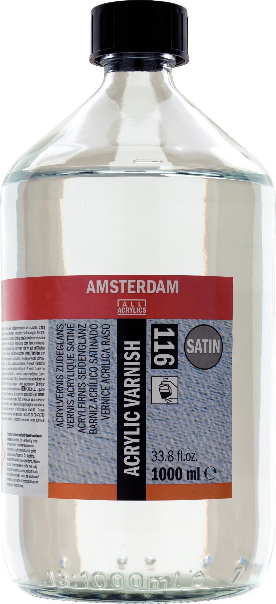 Acrylic varnish 116 satin 1000 ml