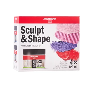 Amsterdam medium sculpt and shape set | 4 x 120 ml