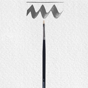 Brush series 600 #2 - 2 mm - synthetic flat