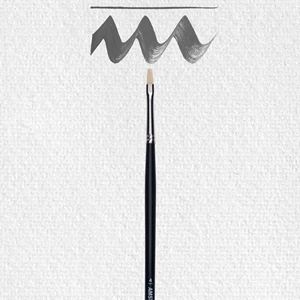 Brush series 600 #4 - 4 mm - synthetic flat