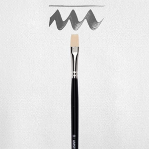 Brush series 600 #10 - 10 mm - synthetic flat