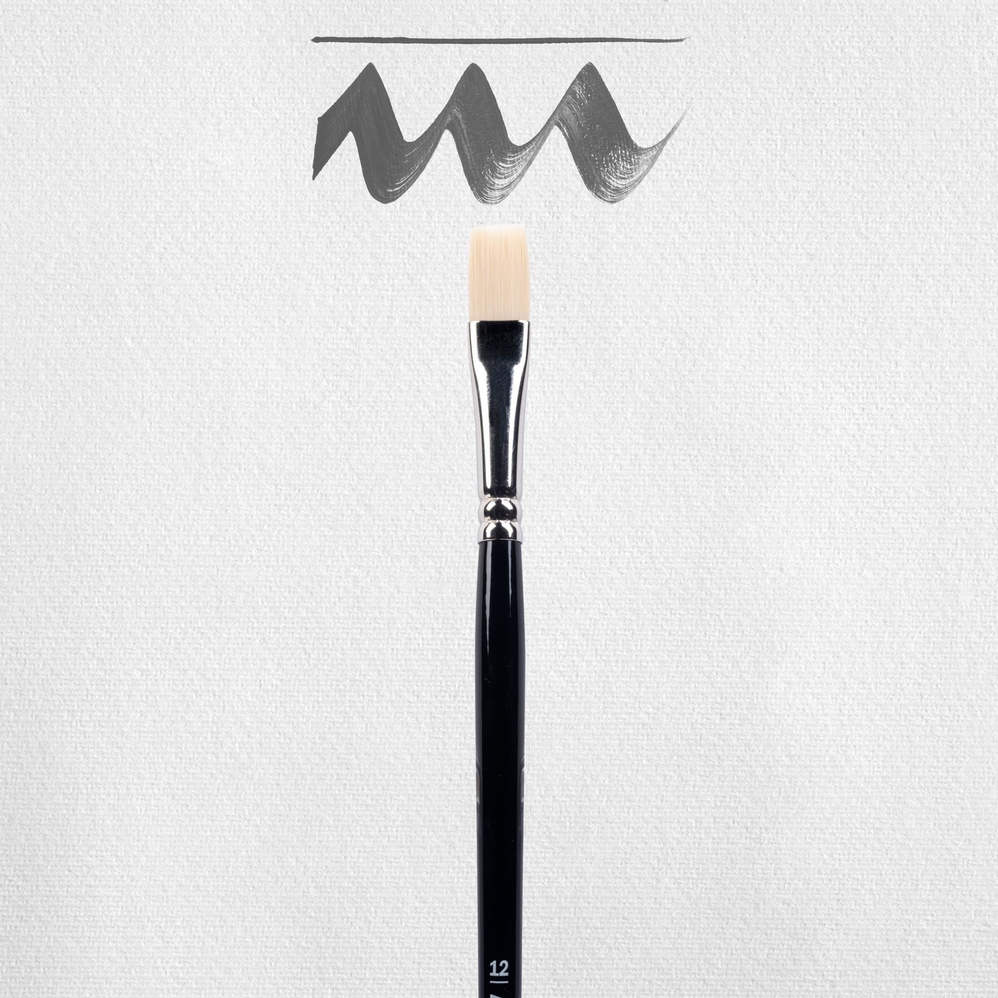 Brush series 600 #12 -12 mm - synthetic flat