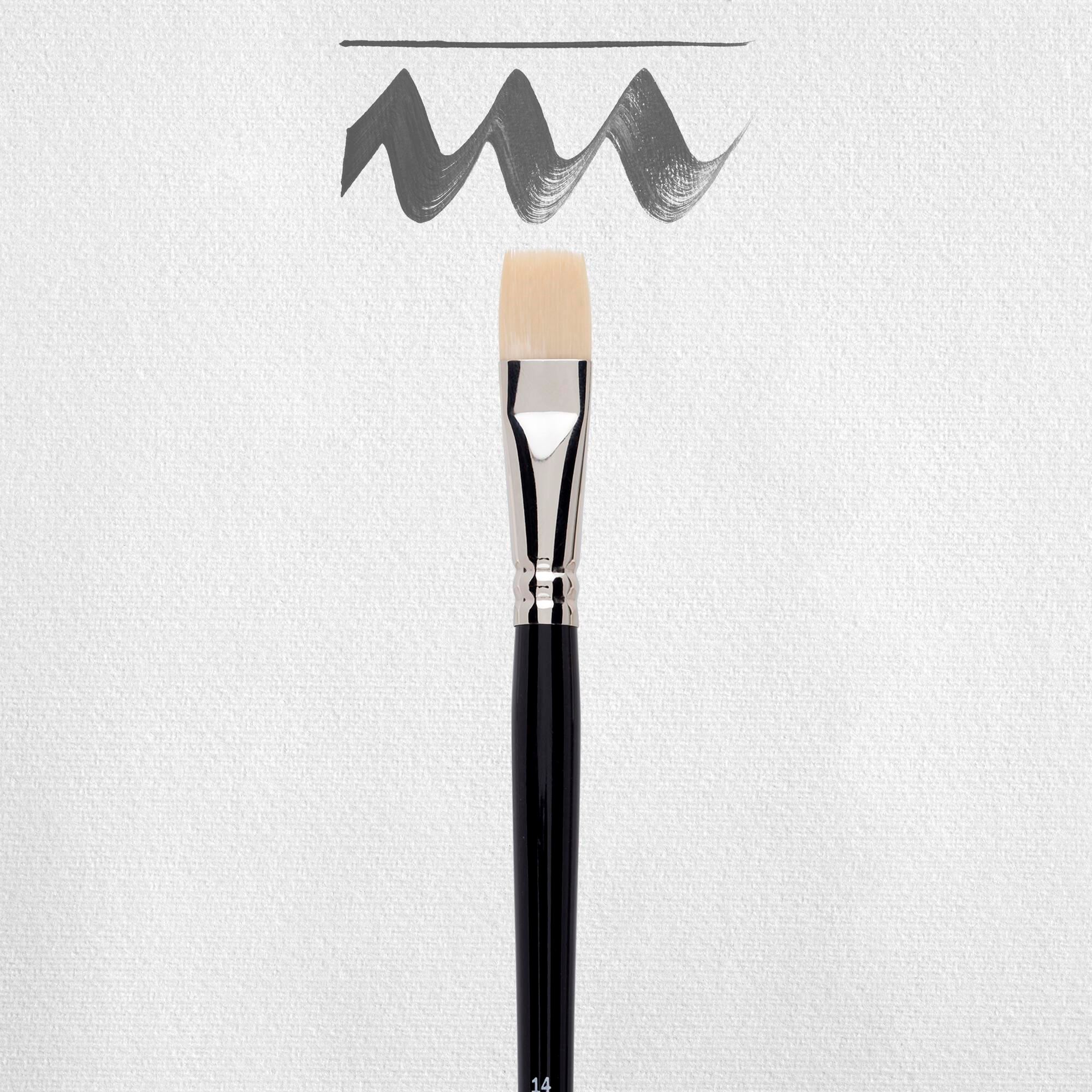 Brush series 600 #14 - 14 mm - synthetic flat