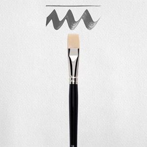 Brush series 600 #14 - 14 mm - synthetic flat