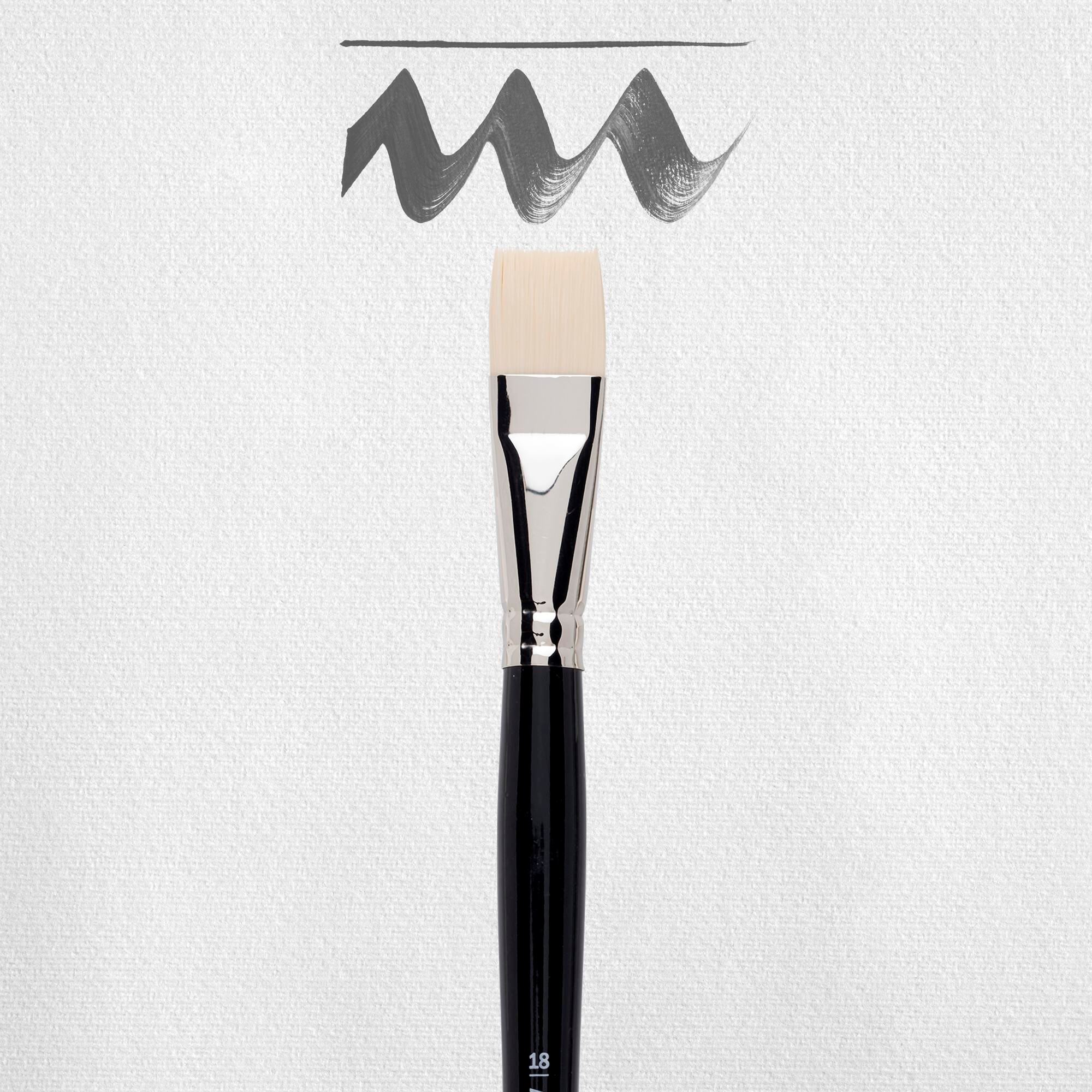 Brush series 600 #18 - 18 mm - synthetic flat