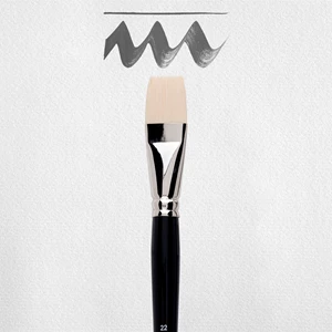 Brush series 600 #22 - 22 mm - synthetic flat