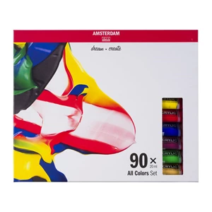Standard Series acrylic paint all colors set | 90 x 20 ml