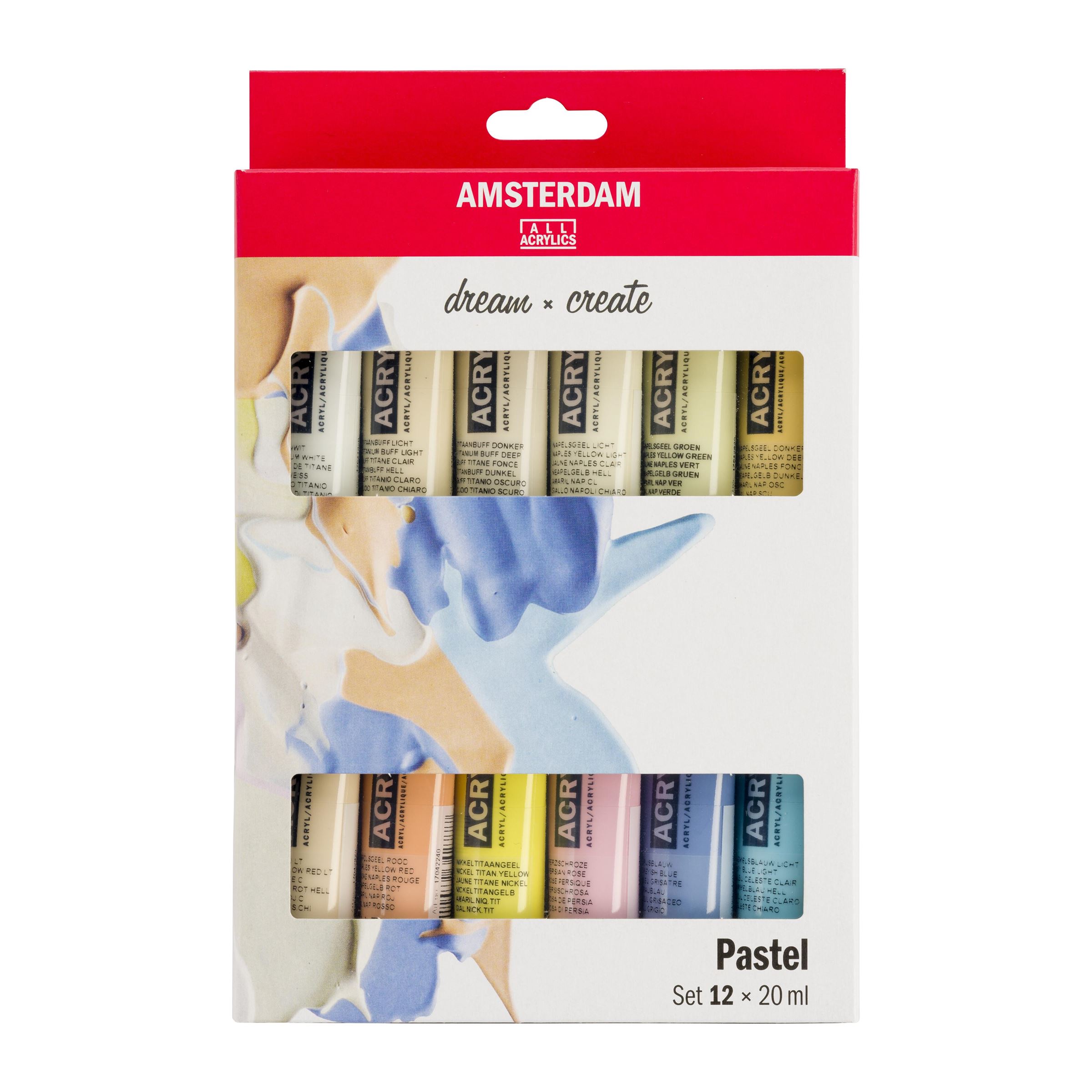 Standard Series acrylverf pastel set | 12 × 20 ml 