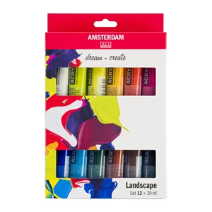 Standard Series acrylic paint landscape set | 12 x 20 ml