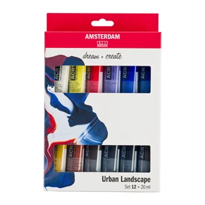 Standard Series acrylic paint urban landscape set | 12 x 20 ml