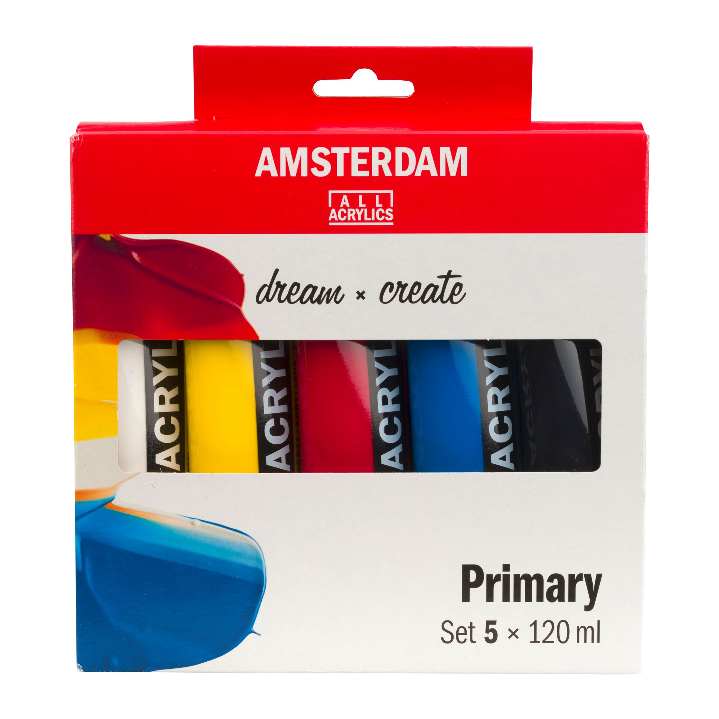 Standard Series acrylverf primaire set | 5 x 120 ml