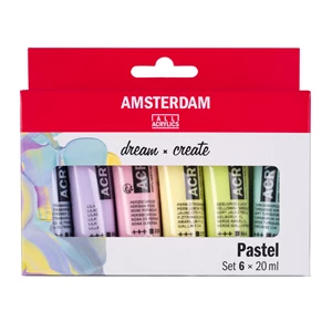 Standard Series acrylic paint pastel set | 6 x 20 ml