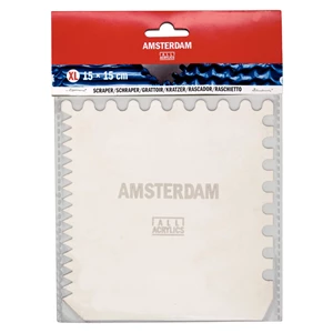Metal scraper 15 x 15 cm