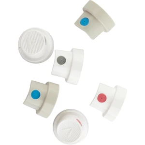 Spray paint assorted caps | 2x Super Skinny 2x Soft 2x Fat