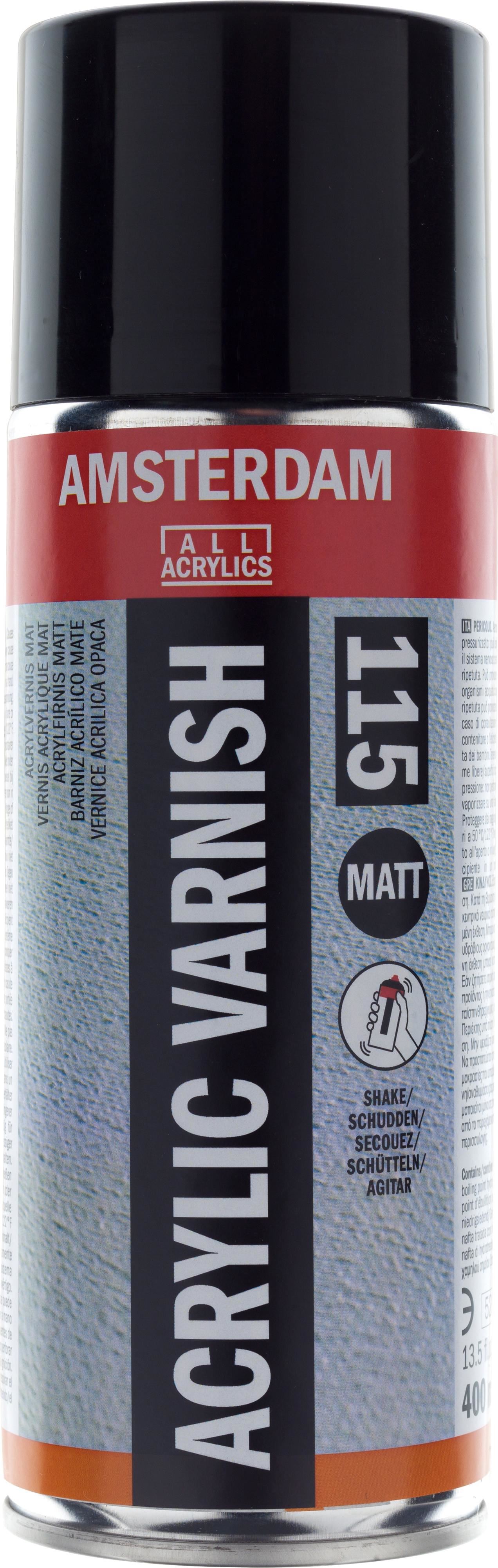Acrylic varnish 115 matt spray can 400 ml